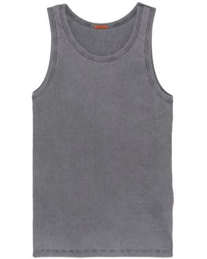 Barena Ribbed Tank Top - Grey