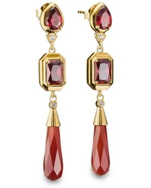 Thomas Sabo Elyndra Hängeohrringe - Weiß