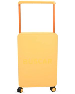 BUSCAR 1 Logo-Print Cabin Bag - Yellow