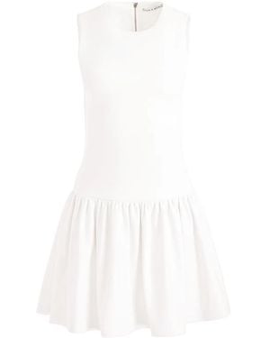 Alice + Olivia Ella Mini Dress - White