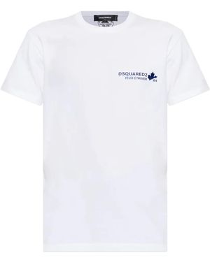 DSquared² Logo-Print T-Shirt - White