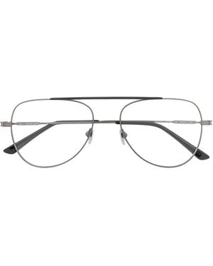 Calvin Klein Pilot-Frame Glasses - Metallic