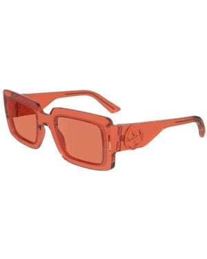 Longchamp Square-Frame Sunglasses - Pink