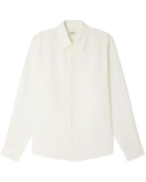 Sandro Linen Shirt - White