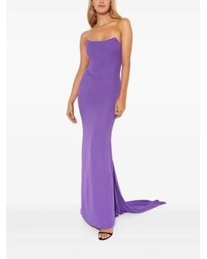 GIUSEPPE DI MORABITO Maxi-Jurk Met Korset - Paars