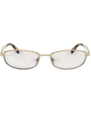 Prada 0Pr D51S Geometric-Frame Sunglasses - White