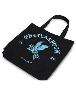 One Teaspoon X Oneteaspoon X Moliera 2 Shopper Mit Logo - Blau