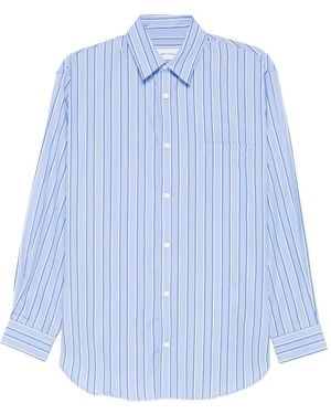 Matteau Camisa A Rayas - Azul