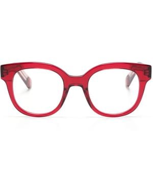 Kaleos Eyehunters Schmitz 5 眼鏡フレーム - レッド