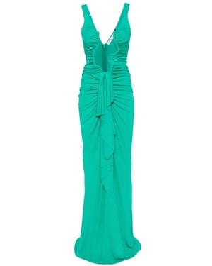 Christopher Esber Draped Maxi Dress - Green
