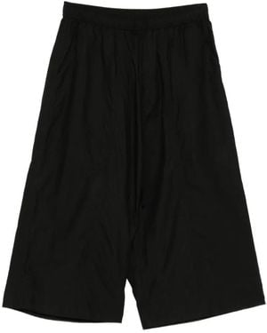 Julius Pantalones De Chándal Anchos Elásticos - Negro