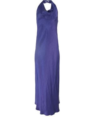 Vince Abito Con Scollo Drappeggiato - Viola