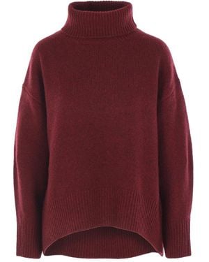 arch4 Maglione A Collo Alto - Rosso