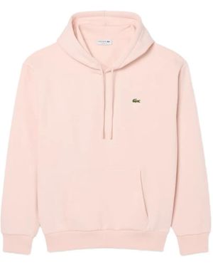 Lacoste Fleece Hoodie - Pink