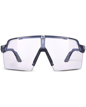 Rudy Project Geometric-Frame Sunglasses - Blue