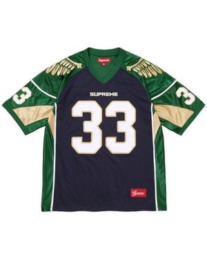 Supreme Wings-Print Jersey - Green