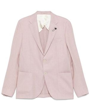 Lardini Blazer de punto - Rosa