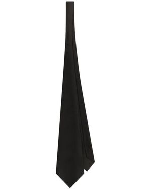 Dolce & Gabbana Satin Tie - White
