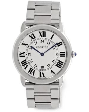 Cartier Ronde Solo Armbanduhr 36Mm - Grau