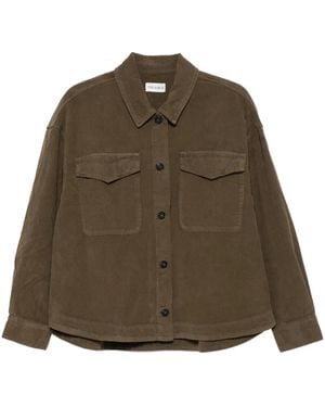 TRUE AVENUE Button-Down Jacket - Green