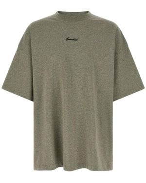 Fear Of God Signature 90S Logo-Embroidered Cotton T-Shirt - Green