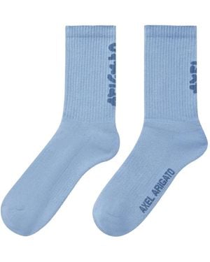 Axel Arigato Floral Jacquard Socks - Blue