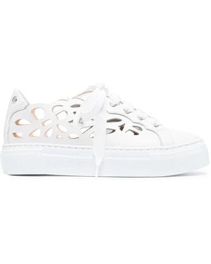 Agl Attilio Giusti Leombruni Mandi Laser-Cut Trainer - White