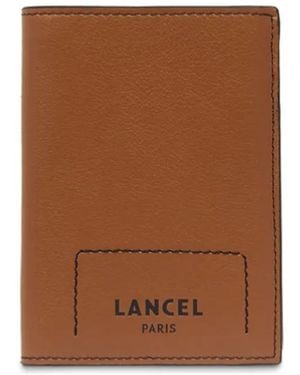 Lancel 9Cc Portemonnaie Mit Klappe - Braun