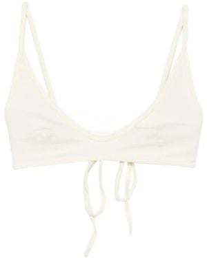 TOTEME Bikini Met Striksluiting - Wit