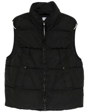 C.P. Company Quilted Down Gilet - Black