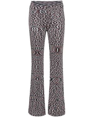 Missoni ハイウエスト フレアパンツ - グレー