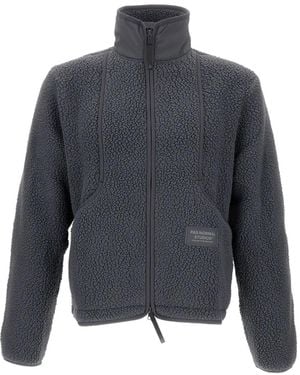 Pas Normal Studios Veste Zippée À Empiècements - Bleu