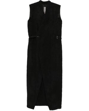 Rick Owens Wrap-Up Gilet - Black
