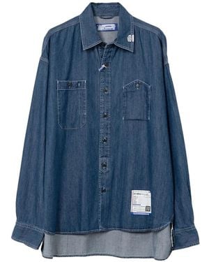Maison Mihara Yasuhiro Denim Shirt - Blue