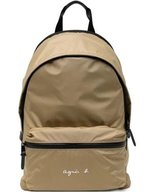 agnès b. Fred Backpack - Metallic