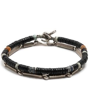 M. Cohen Ovalado Link Bracelet Set - Black