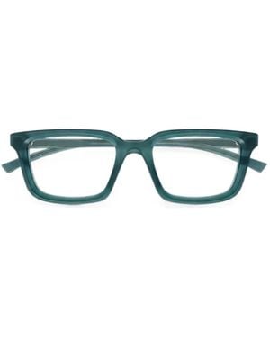 Gucci Eckige Gg Brille - Grün