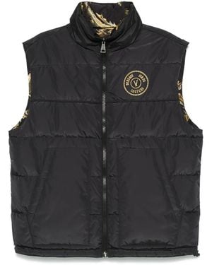 Versace Jeans Couture Reversible Gilet - Black