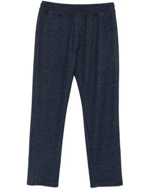 Corneliani Straight-Leg Track Trousers - Blue