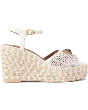 Kurt Geiger チェルシーエスパドリーユ 95mm - ナチュラル
