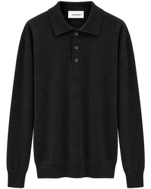 Costumein Pablo Wool Polo Shirt - Black