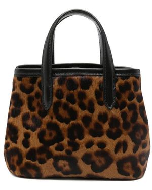 Liviana Conti Petit Sac Porté Épaule Ayala À Imprimé Léopard - Brown