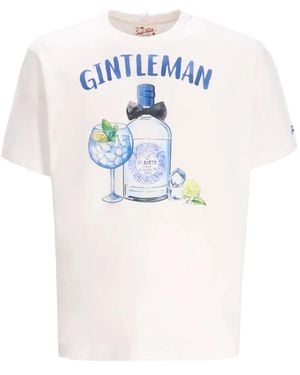 Mc2 Saint Barth グラフィック Tシャツ - ブルー