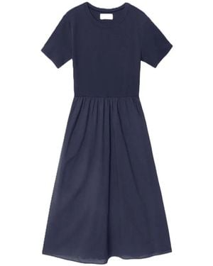 Xirena Fayth Midi Dress - Blue