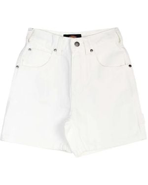 Dickies Duck Canvas Shorts - White