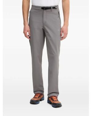 Columbia Essential Hike Ay Belted Logo-Print Trousers - Grey