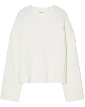 Closed Maglione Girocollo - Bianco