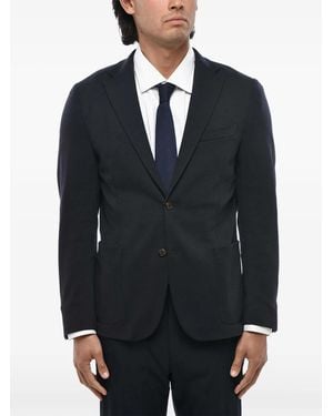 Corneliani Single-Breasted Blazer - Blue