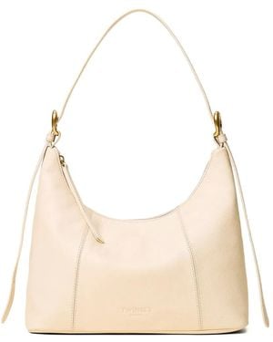 Twinset Adjustable Leather Bag - Natural