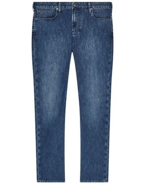 Emporio Armani Denim Cotton Jeans - Blue
